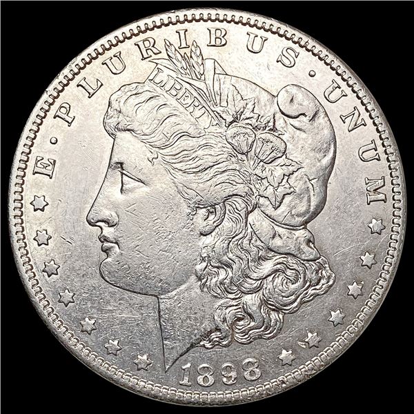 1898-S Morgan Silver Dollar CLOSELY UNCIRCULATED