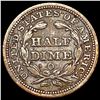 Image 2 : 1858-O Seated Liberty Half Dime NICELY CIRCULATED