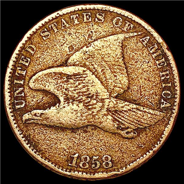1858 Flying Eagle Cent LIGHTLY CIRCULATED
