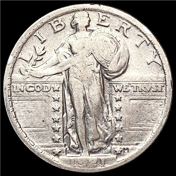 1921 Standing Liberty Quarter LIGHTLY CIRCULATED