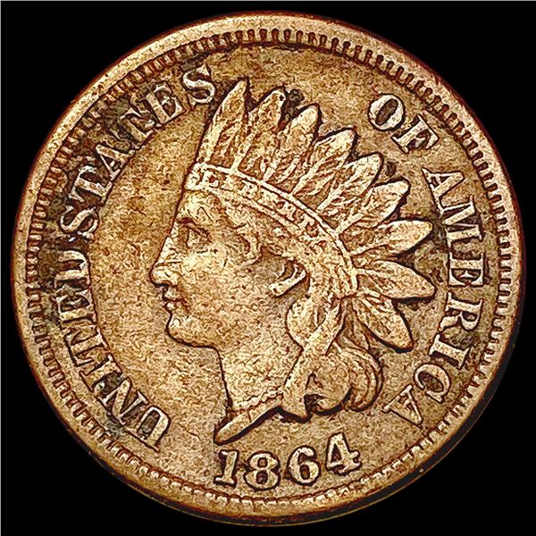 1864 Indian Head Cent NEARLY UNCIRCULATED