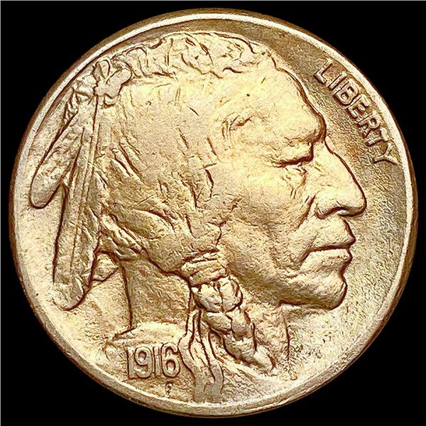 1916-S Buffalo Nickel CHOICE AU