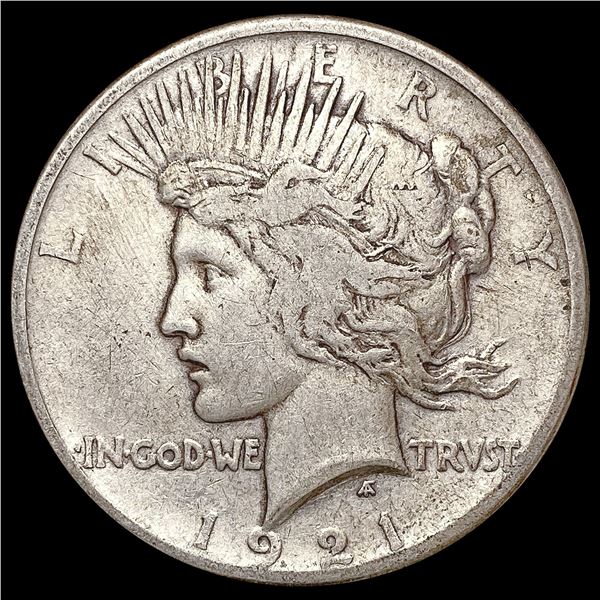 1921 Silver Peace Dollar LIGHTLY CIRCULATED