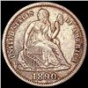 Image 1 : 1890 Seated Liberty Dime LIGHTLY CIRCULATED