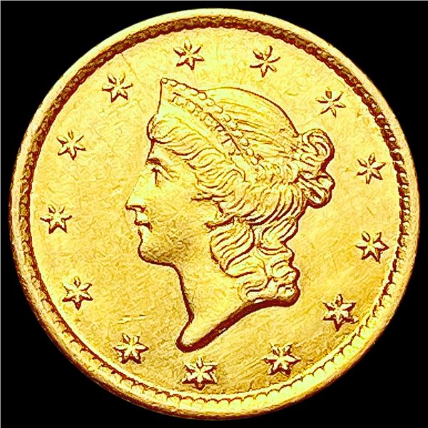 1851-O Rare Gold Dollar CLOSELY UNCIRCULATED