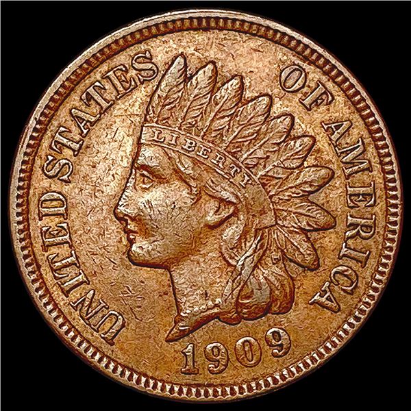 1909 Indian Head Cent CHOICE AU