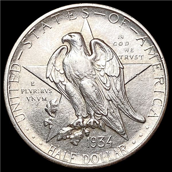 1934 Texas Half Dollar CHOICE BU