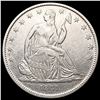 Image 1 : 1841 Seated Liberty Half Dollar CLOSELY UNCIRCULAT