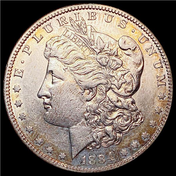 1884-S Morgan Silver Dollar CLOSELY UNCIRCULATED