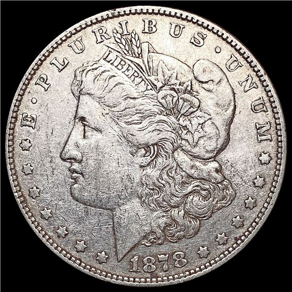 1878 8TF Morgan Silver Dollar CLOSELY UNCIRCULATED