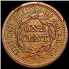 Image 2 : 1853 Braided Hair Large Cent CLOSELY UNCIRCULATED