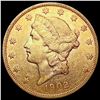 Image 1 : 1902 $20 Gold Double Eagle CLOSELY UNCIRCULATED