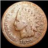 Image 1 : 1870 Indian Head Cent NICELY CIRCULATED