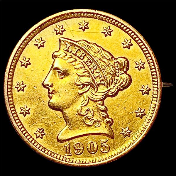 1905 $2.50 Gold Quarter Eagle HIGH GRADE