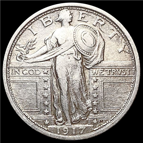 1917 Standing Liberty Quarter NEARLY UNCIRCULATED