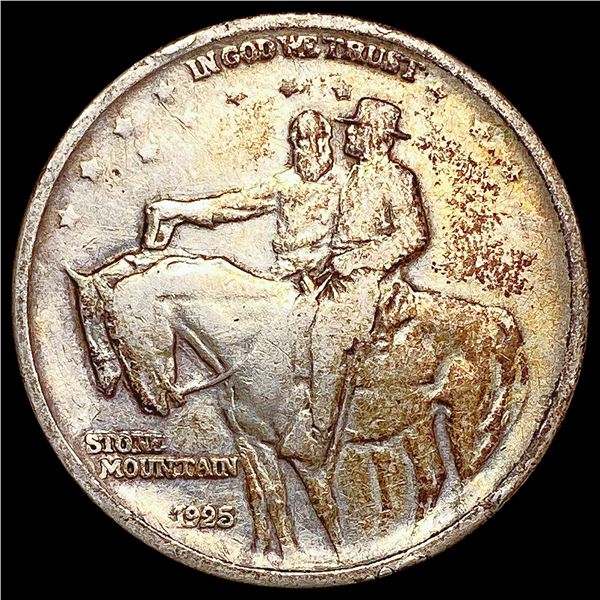 1925 Stone Mountain Half Dollar LIGHTLY CIRCULATED