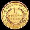 Image 2 : 1851 Rare Gold Dollar UNCIRCULATED