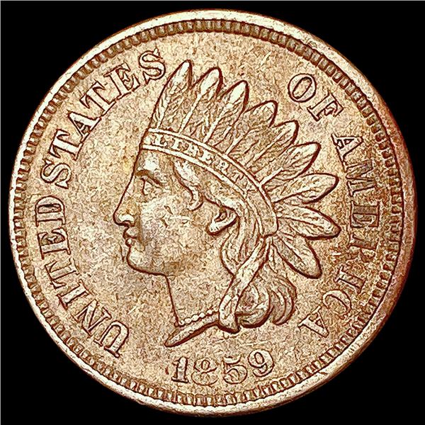 1859 Indian Head Cent CLOSELY UNCIRCULATED