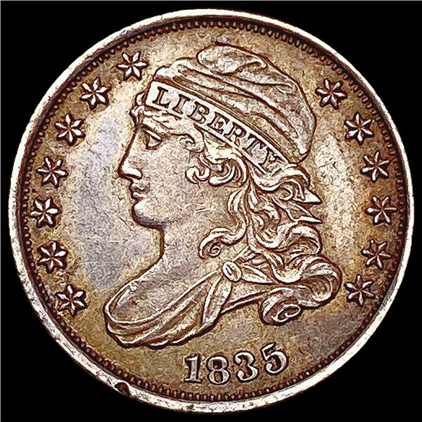1835 Capped Bust Dime CLOSELY UNCIRCULATED