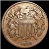 Image 1 : 1864 Two Cent Piece LIGHTLY CIRCULATED