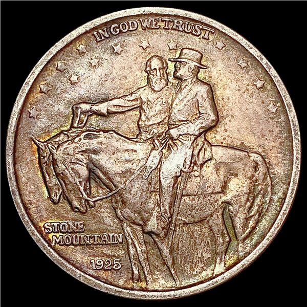 1925 Stone Mountain Half Dollar LIGHTLY CIRCULATED