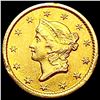 Image 1 : 1851 Rare Gold Dollar CHOICE AU