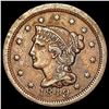 Image 1 : 1849 Braided Hair Large Cent CLOSELY UNCIRCULATED