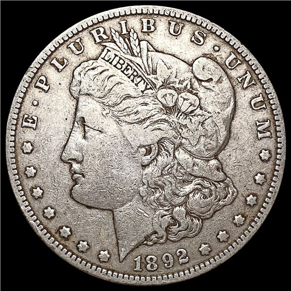 1892-S Morgan Silver Dollar LIGHTLY CIRCULATED