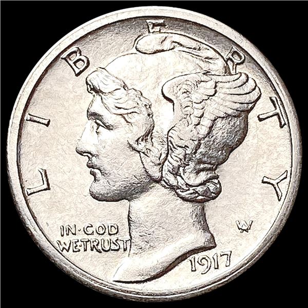 1917-S Mercury Dime UNCIRCULATED