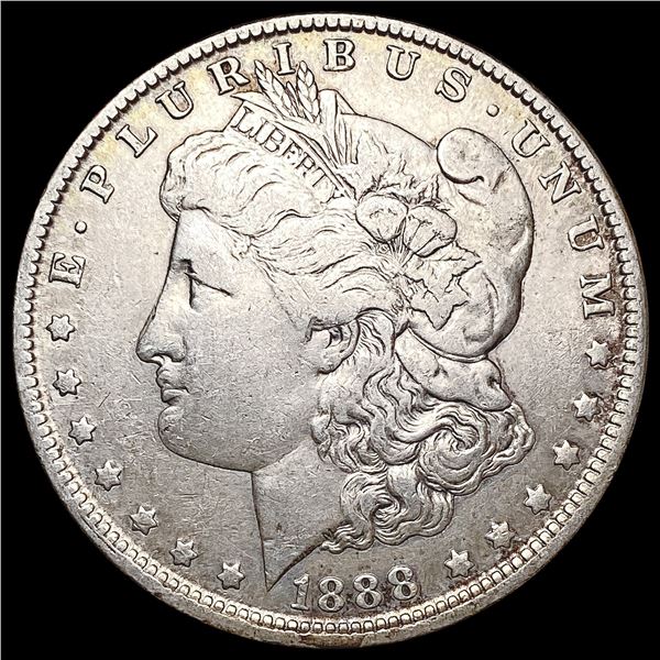 1888-O Morgan Silver Dollar NEARLY UNCIRCULATED