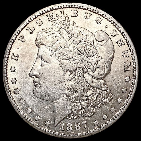 1887-S Morgan Silver Dollar CHOICE AU
