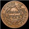 Image 2 : 1828 Classic Head Half Cent NICELY CIRCULATED