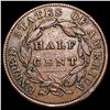 Image 2 : 1834 Classic Head Half Cent NICELY CIRCULATED