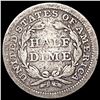 Image 2 : 1858 Seated Liberty Half Dime NICELY CIRCULATED