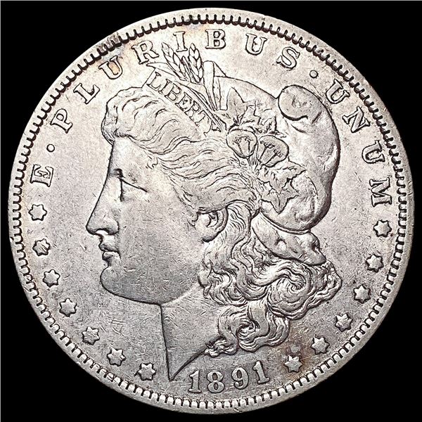 1891-O Morgan Silver Dollar NEARLY UNCIRCULATED