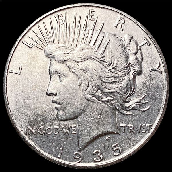 1935-S Silver Peace Dollar CLOSELY UNCIRCULATED