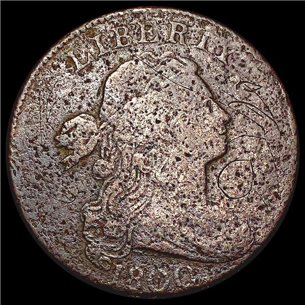 1800 Draped Bust Large Cent NICELY CIRCULATED