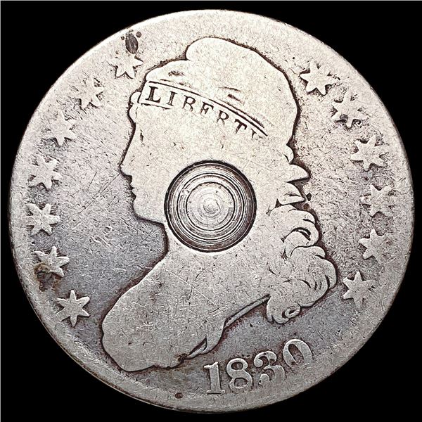 1830 Capped Bust Half Dollar NICELY CIRCULATED