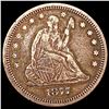 Image 1 : 1877 Seated Liberty Quarter LIGHTLY CIRCULATED