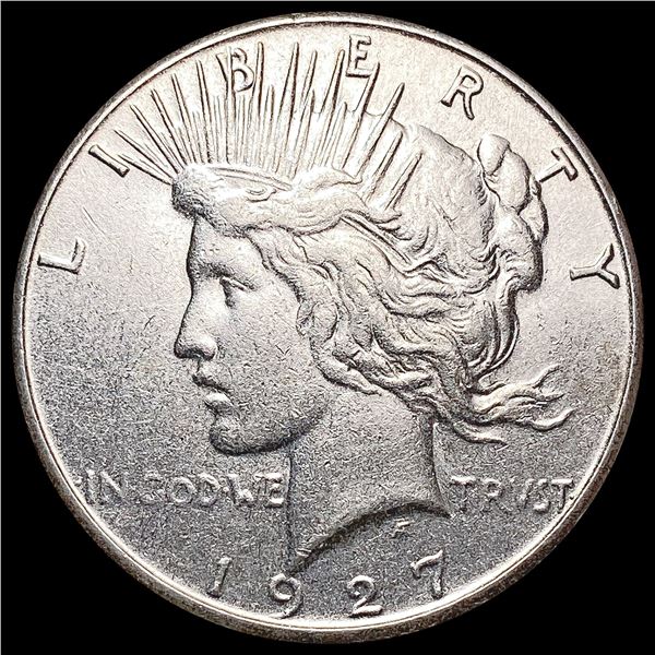 1927-S Silver Peace Dollar CLOSELY UNCIRCULATED