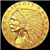 Image 1 : 1908 $2.50 Gold Quarter Eagle HIGH GRADE
