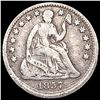 Image 1 : 1857 Seated Liberty Half Dime NICELY CIRCULATED
