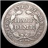 Image 2 : 1857 Seated Liberty Half Dime NICELY CIRCULATED