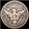 Image 2 : 1913 Barber Half Dollar NICELY CIRCULATED