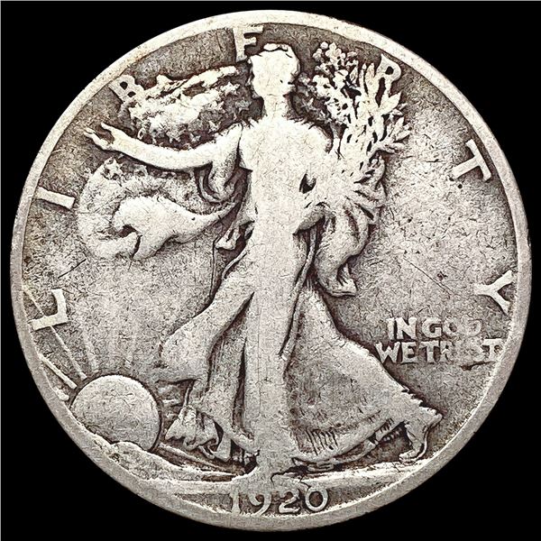 1920-S Walking Liberty Half Dollar NICELY CIRCULAT