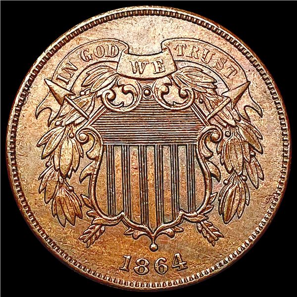 1864 Two Cent Piece UNCIRCULATED