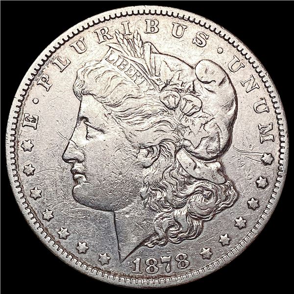 1878-CC Morgan Silver Dollar NICELY CIRCULATED