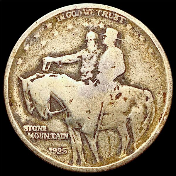 1925 Stone Mountain Half Dollar LIGHTLY CIRCULATED