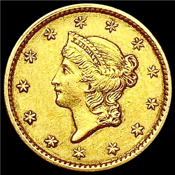 1851 Rare Gold Dollar NEARLY UNCIRCULATED