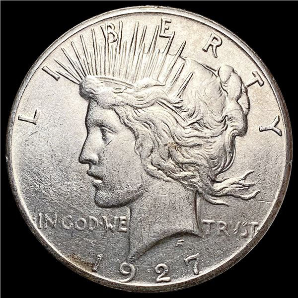 1927 Silver Peace Dollar CLOSELY UNCIRCULATED